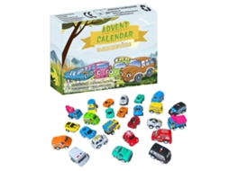 Laxiscreed Conjunto De Carros Mini Pull-back Para Natal Em Caixa Surpresa