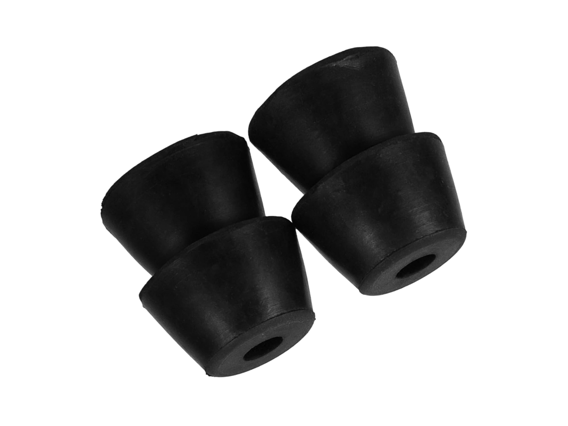 Kit Com 4 Amortecedores De Borracha Antivibração De 30 Mm Para Máquinas