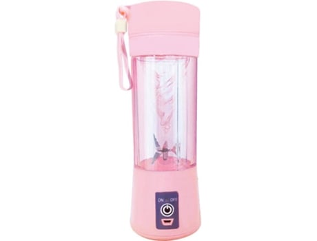 Liquidificador OEM Portátil (0.38 L - Rosa)