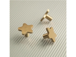 Puxadores De Armário, Cômoda, Gaveta, Estilo Nórdico, Em Latão, 30x20mm, Para Decoração De Móveis 1 Unidade