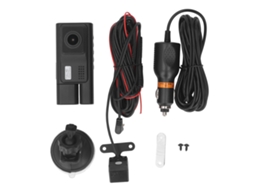 Câmara De Condução Triple Canal 1080p Hd Wifi Com Detecção De Movimento Tela Giratória 2.0 Polegadas Gravador De Viagens Profissional