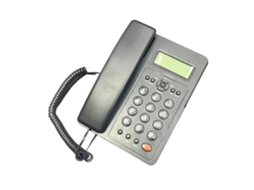 Telefones Fixos Com Fio Para Residências, Hotéis E Escritórios Telefone Fixo De Mesa Com Visor, Volume Ajustável E Função De Calculadora Brilvibera