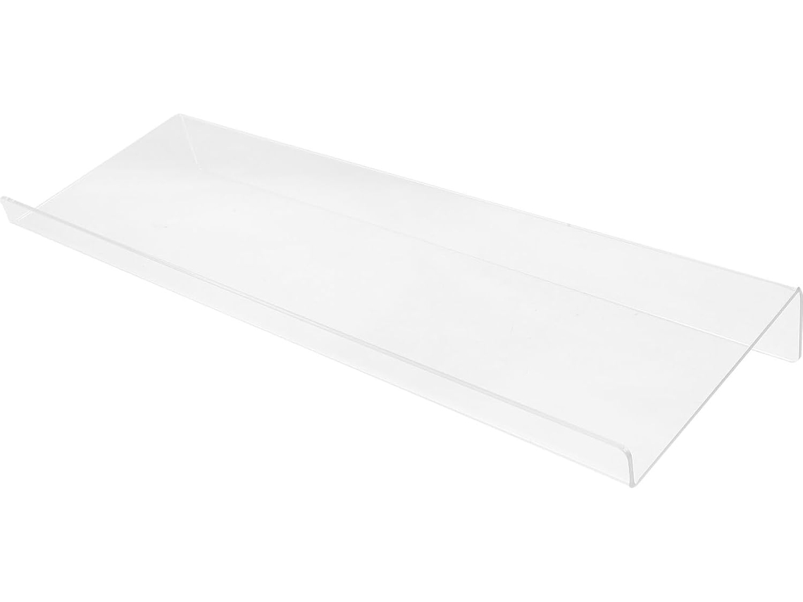 De Teclado Em Acrílico Transparente Com Design Ergonômico Inclinado Para Mesa, Suporte De Gokoco