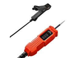 Testador Profissional de Circuitos Automotivos, com Sonda Circuito, Tela Led e Iluminação, Tensão 3 72 Vdc Cabo 3,5 M Carcaça Abs, 185 X 37,5 30 Mm