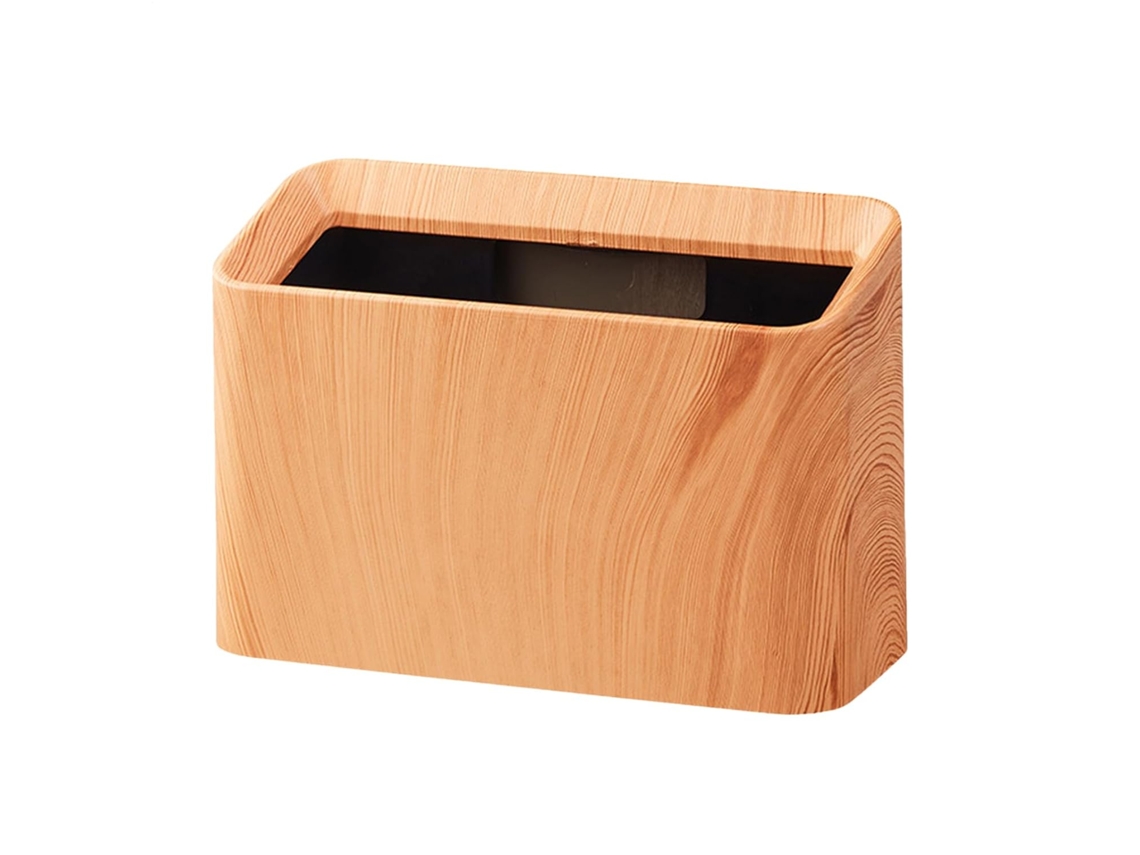 Mini Lixeira De Mesa Com Tampa E Caixa De Armazenamento