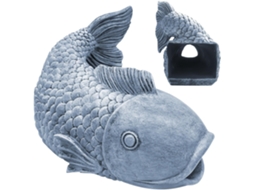 Desviador de Água da Chuva, Extensão de Calha em Formato de Peixe Escultura em Resina, Design Dinâmico, Extensão do CHABERLU
