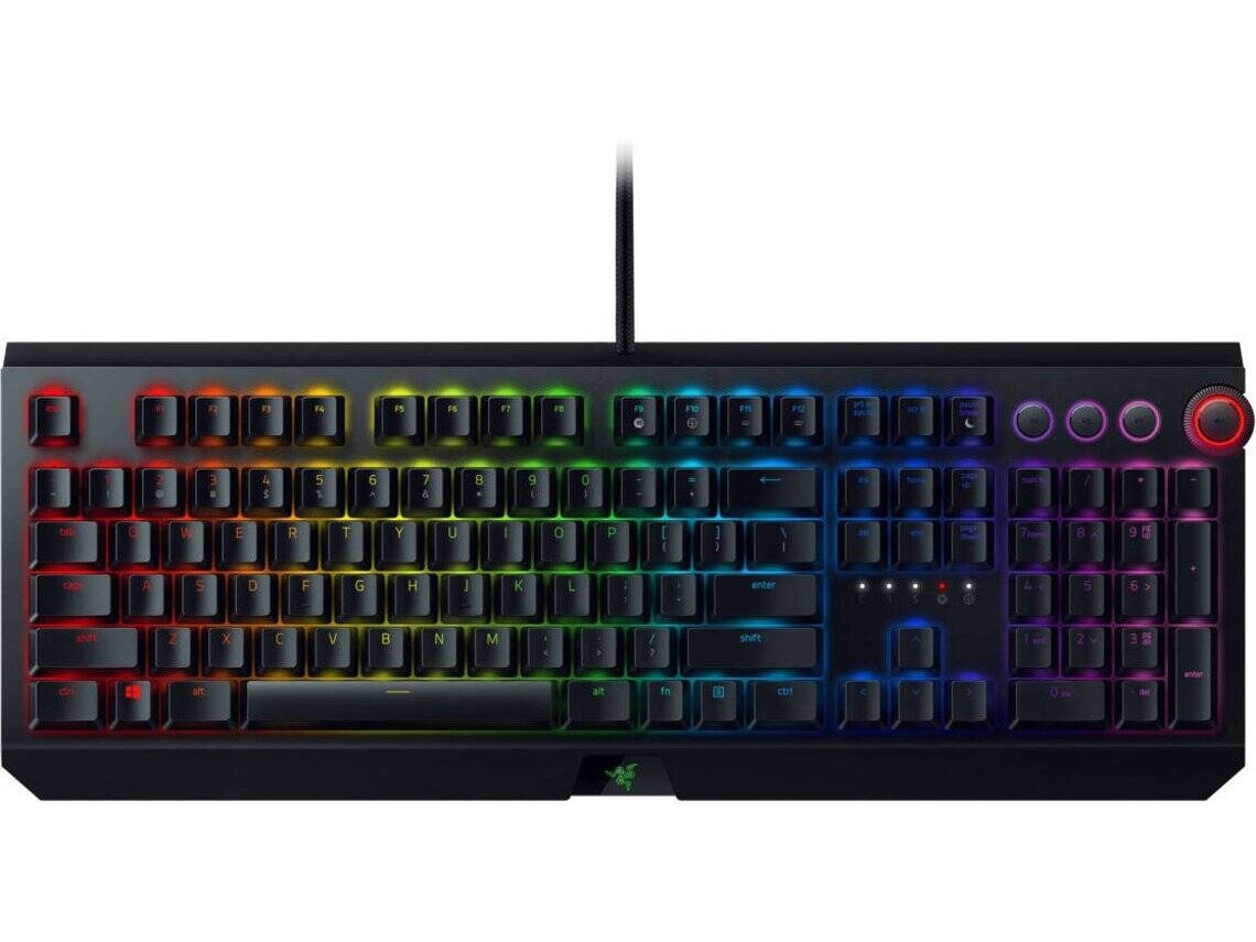 Teclado Gaming RAZER Blackwidow Elite (Mecânico - Inglês - Preto)