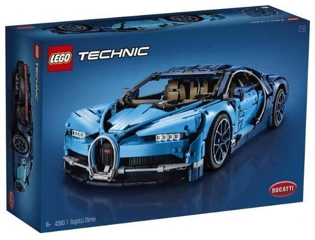Technic: Bugatti Chiron - 42083 (Idade mínima: 16 - 3599 Peças)