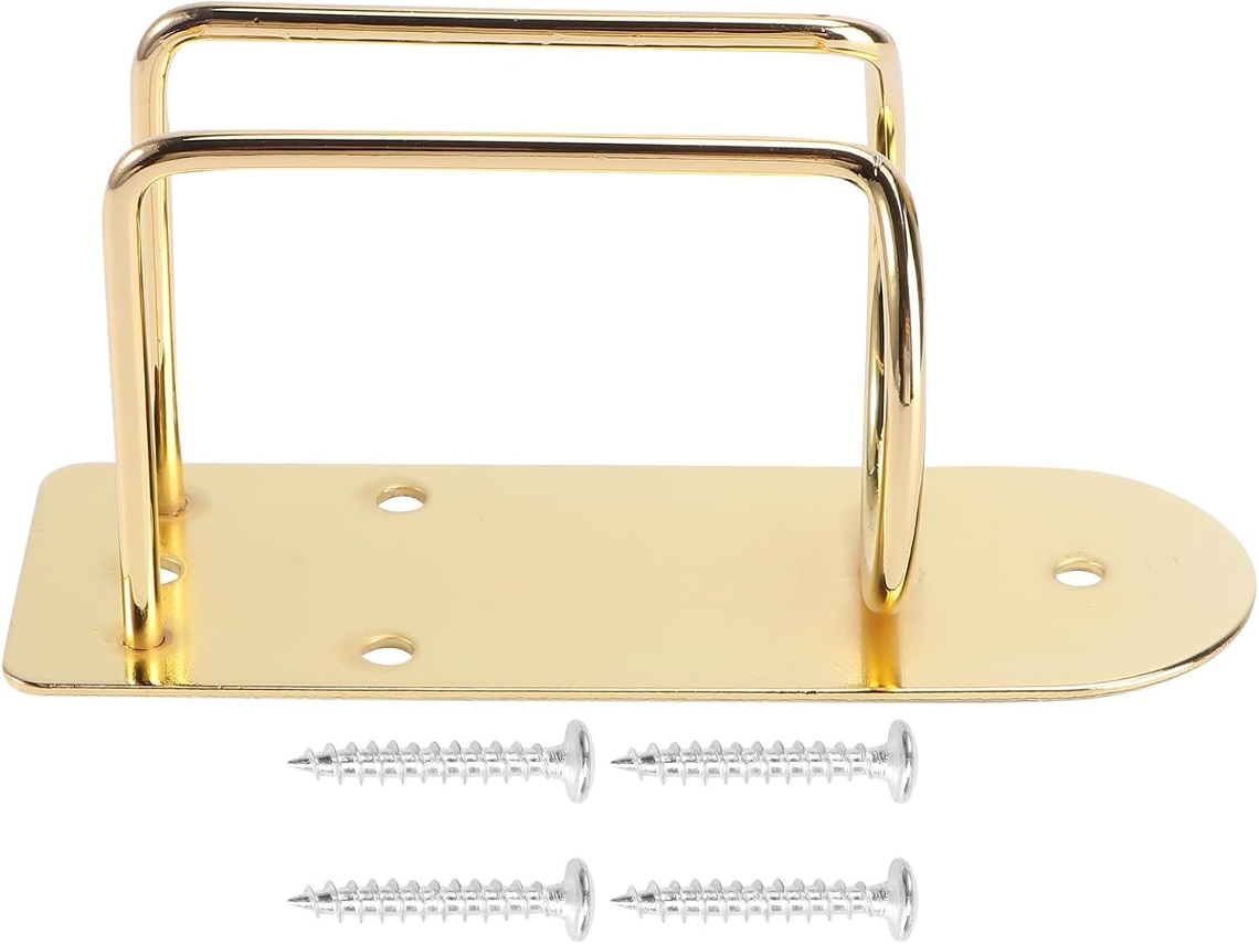Suporte de parede em aço inoxidável para máquina de cortar cabelo e organizador de lâminas Barbear.