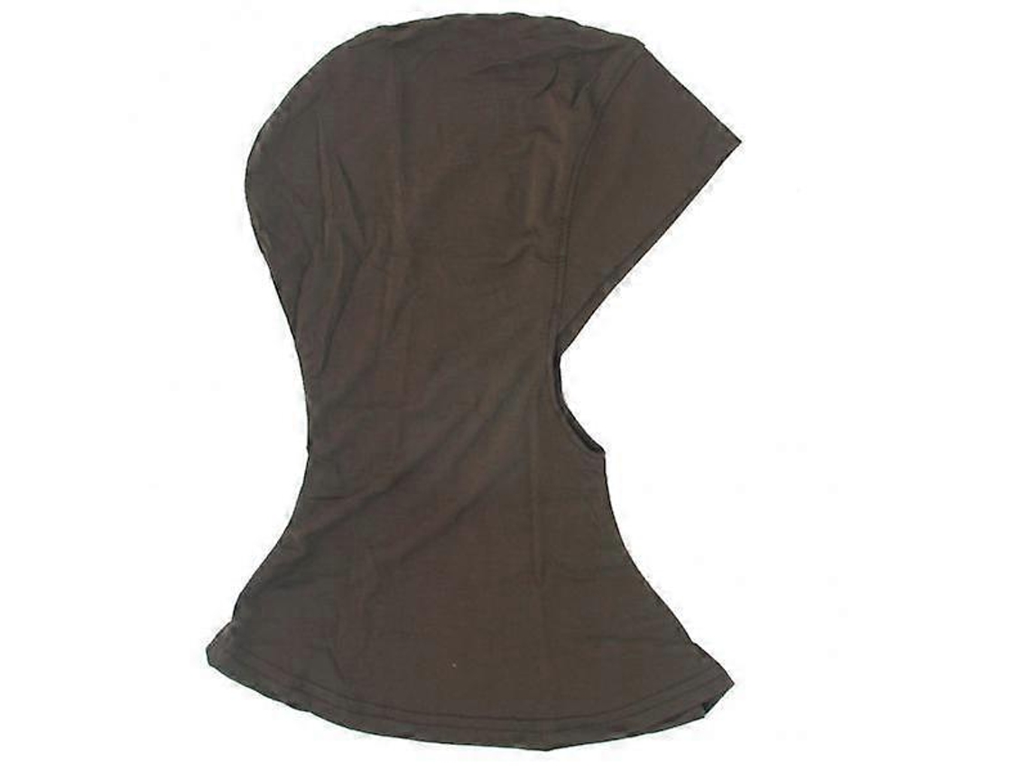 4x Touca Hijab Feminina com Cobertura Total, Lenço Islâmico, Pescoço, Cabeça, Chapéu, Café BRILVIBERA