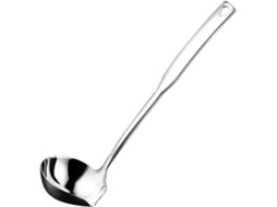 Concha Para Sopa Em Aço Inoxidável 304com Bico Servir, 30cm 11, 8 Polegadas