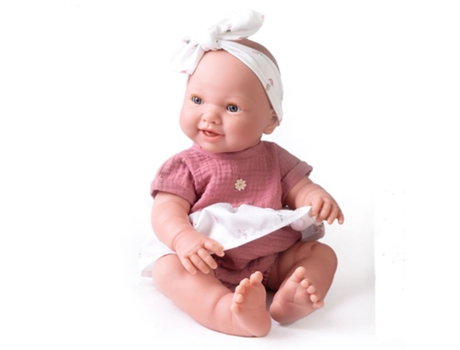 Muñeca Mía De 42 Cm Hace Pipí, Cambiador Y Vestidos Antonio Juan 50265 P22