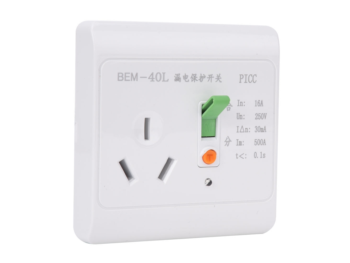 Interruptor De Proteção Contra Fugas Laxiscreed Para Uso Doméstico, Anti-fuga, Segurança Elétrica Ideal