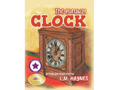 Livro The Runaway Clock de L M Haynes (Inglês)
