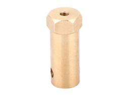 Conector De Motor Em Latão Hexagonal 30mm 5pcs