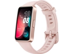 Pulseira Desportiva HUAWEI Band 8 (Bluetooth - Suporta SpO2 - Até 14 dias de Autonomia - Rosa)