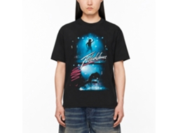 Rockinstone Flashdance Backlit Performing Black T-shirt Size:xxl