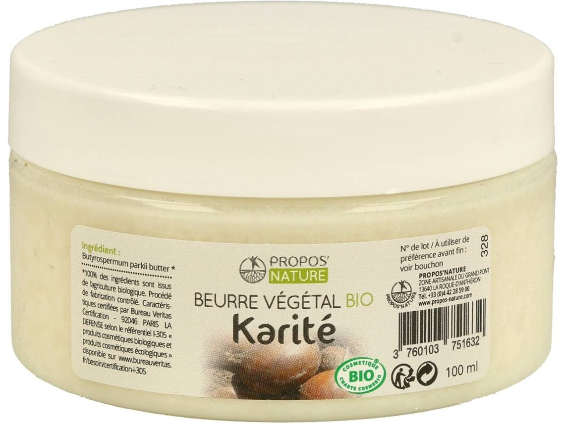 Creme Corporal PROPOS NATURE Manteiga De Karité (100 ml)