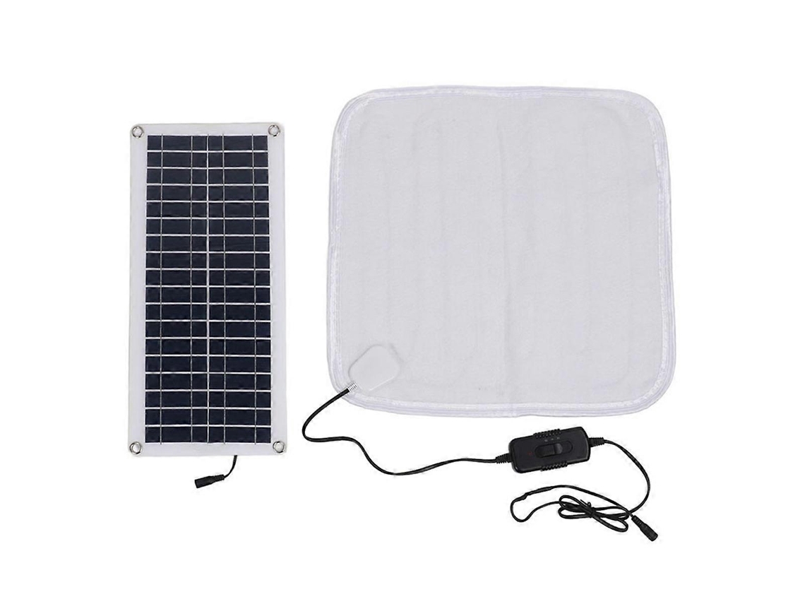 Tapete De Aquecimento Solar 12v 50w Para Inverno Almofada Quente Para Os Ps, Manta Trmica Para Animais De Estimao, Aquecedor Solar Eltrico Olysi Shop