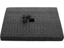 Bloco De Remplissage Em Mousse Cubique Noir 1 Peça, Écume