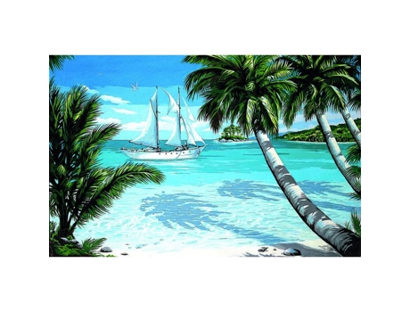 Canevas Pénélope Antiga Tropiques 75x110cm Margot