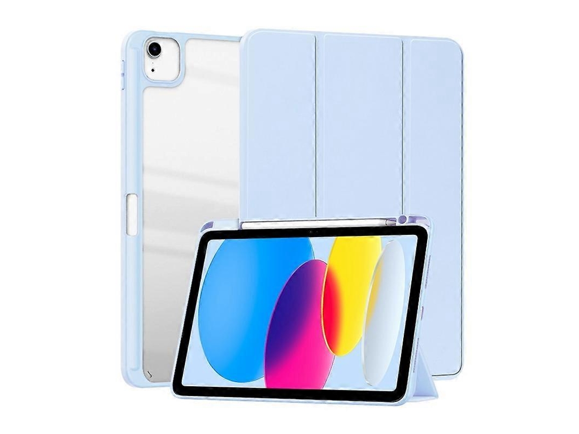 Capa de couro inteligente para tablet ZGA Tri Fold Voltage WeBake