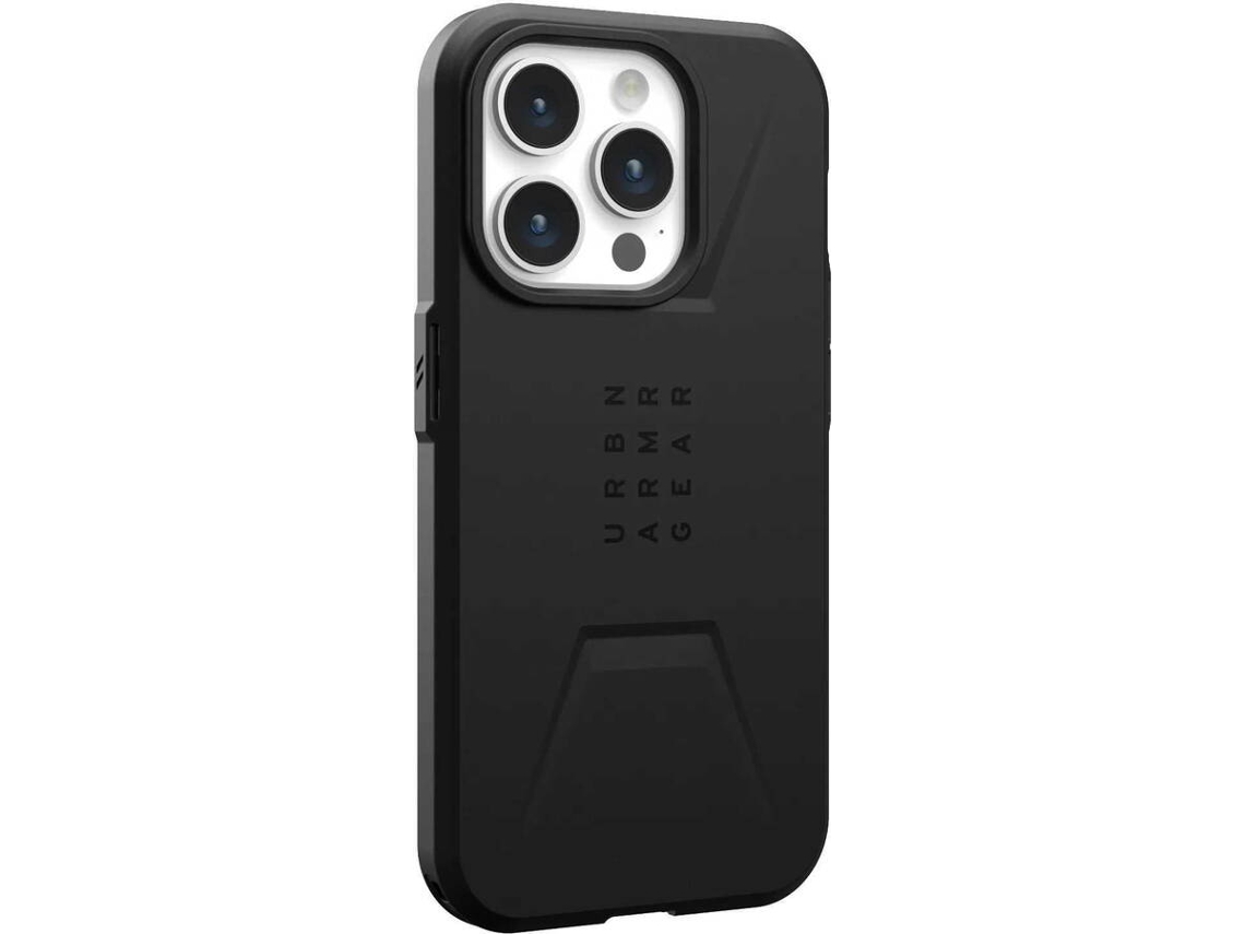 Capa UAG Civilian iPhone 15 Pro MagSafe (Preto)