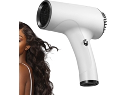 Secador de cabelo semi-recarregável de 500 W com plugue para secar o cabelo.