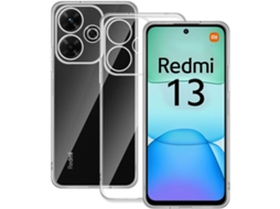 Lurelia Kit Proteção Para Xiaomi Redmi 13 4g / Note 13r 5g, Capa Tpu Transparente E Vidro De Ecrã