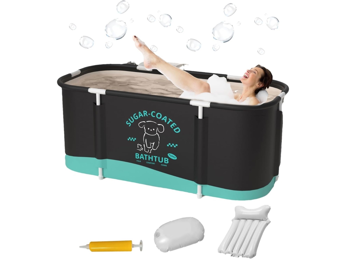 Caixa Térmica Portátil Reforçada De Grande Capacidade | 115x60x50 Cm Para Armazenamento Refrigerado Em Casa E Camping