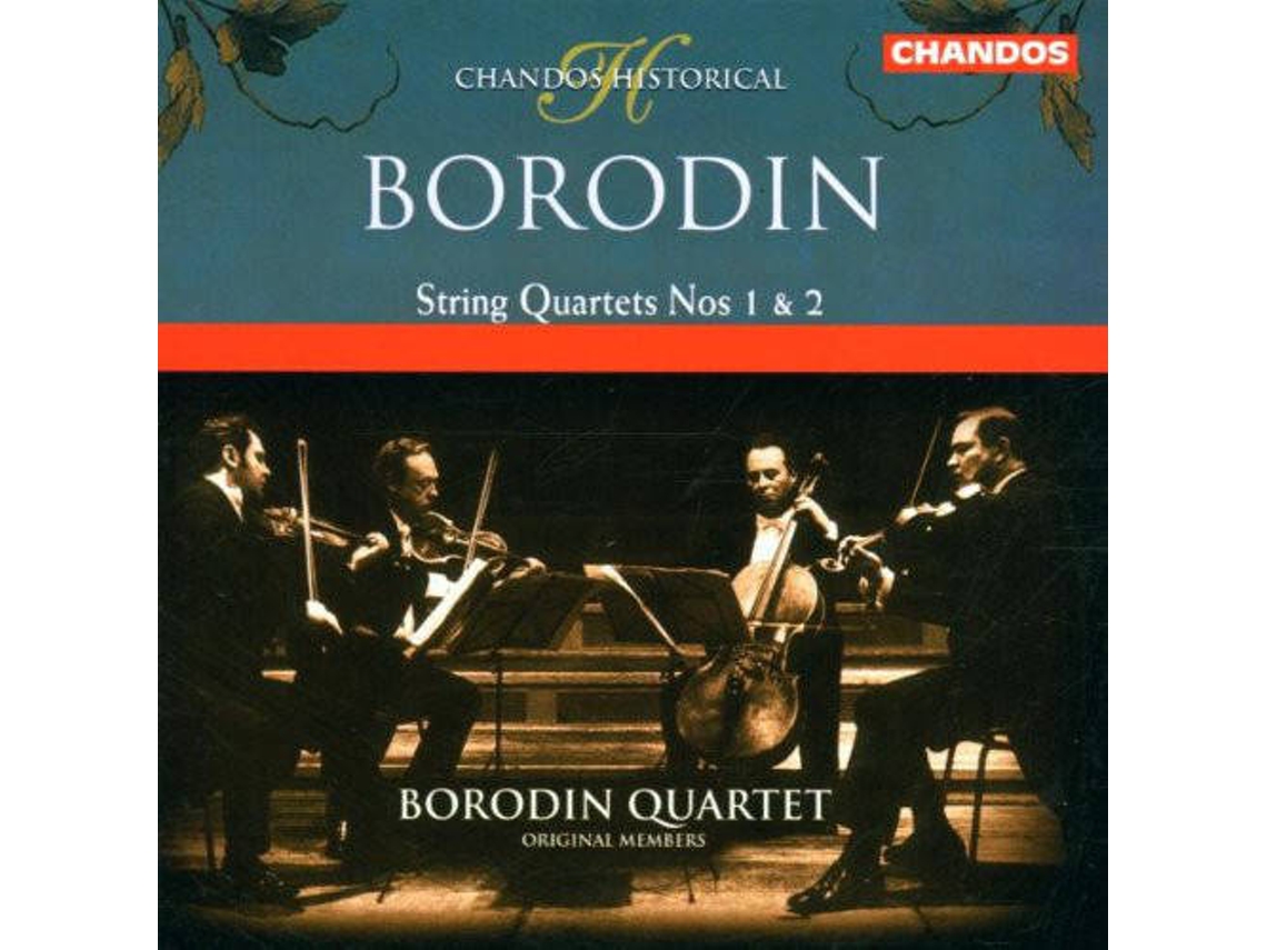 CD Borodin, Borodin Quartet (Original Members) - String Quartets No.3 & No.4 (1CDs)