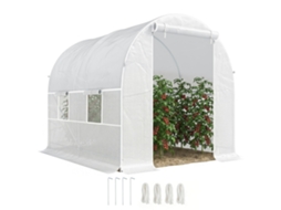 Jardineira de Madeira Carbonizada com Treliça, 72x36x168cm BTFORUS