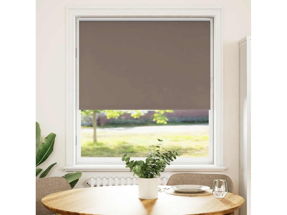 Vidaxl Persiana De Enrolar 90x175 Cm Largura Tecido 85,7 Cm Poliéster