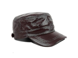 Chapéu Russo De Inverno Em Pele Genuína, Estilo Caçador/bombeiro, Com Protetores De Orelha, Ideal Para Presente De Natal Para Homens. Hengjian