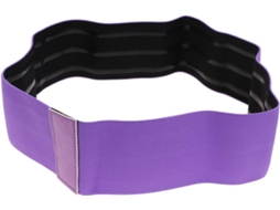 Faixa Elástica Antiderrapante De Resistência Para Quadril, Roxa, Lavável, Mulheres, Ideal Exercícios Ativação