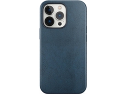 Capa JUST IN CASE  Ecopelle  iPhone 16 (Azul)