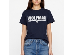 Rockinstone Top Gun Movie Wolfman Navy Adult T-shirt Size:xxl