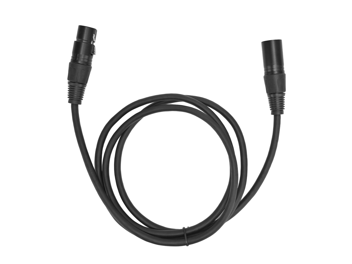 Cabo de Áudio Microfone Xlr Macho para Fêmea 1,5m EOOCOO
