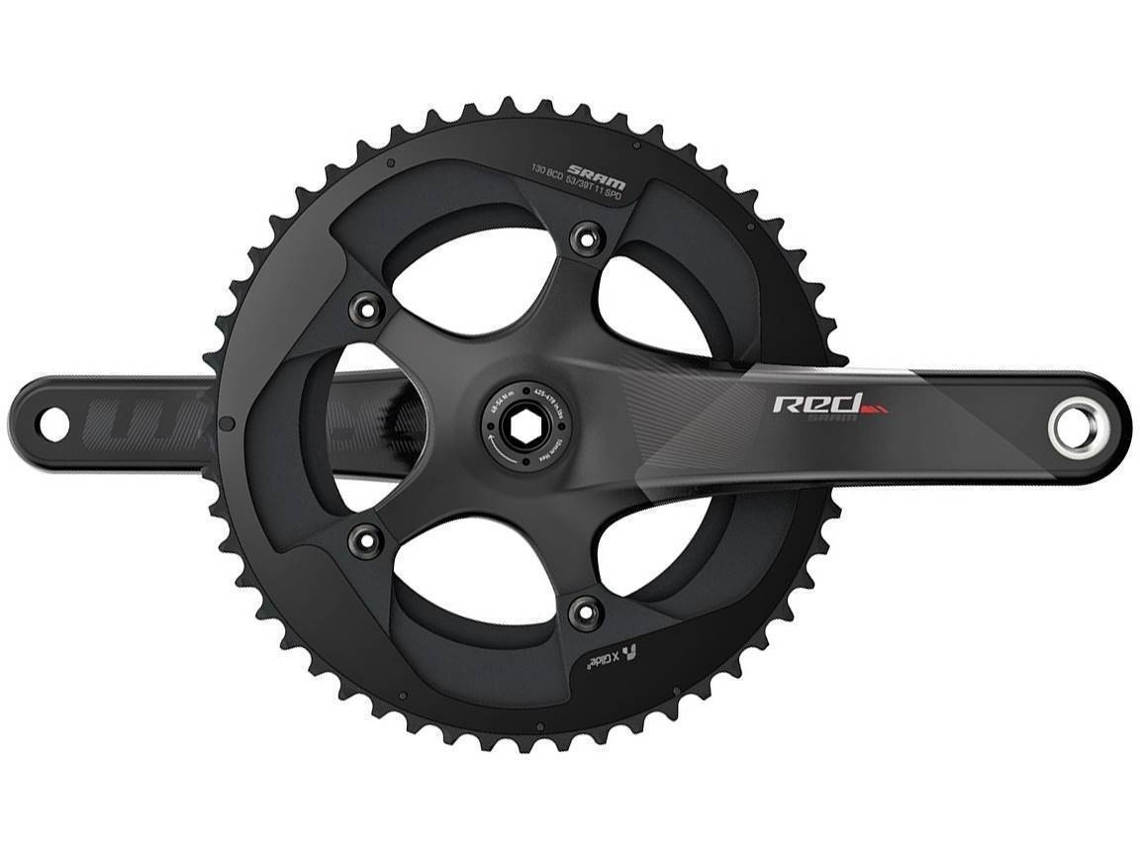 Conjunto de Manivelas de Estrada SRAM Red 11Sp 50/34 No Bb