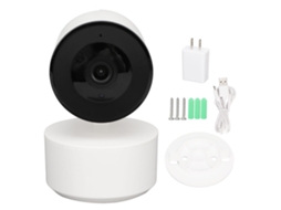 Câmera De Segurança Wi-fi 2048p Hd Com Detecção Automática Movimento Para Bebês, Idosos E Animais Estimação. Compatível Plugues 100v 240v (p