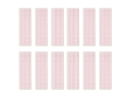 Kit Com 40 Amostras De Fita Adesiva Washi Rosa, Em Plástico, Prático E Confiável Para Uso No Escritório Em Casa Design