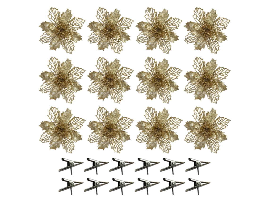 Clips de Guardanapo Natal, 6 unidades, estilo alce LAXISCREED
