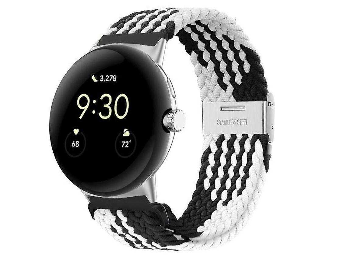 Pulseira De Nylon Com Fivela De Metal Para Relógio Google Pixel