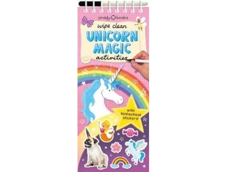 Livro unicorn magic de roger priddy (inglês)