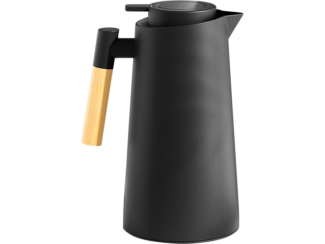 Garrafa Térmica | Garrafa De Vidro De 1 Litro Para Suco Com Revestimento De Vidro, Recipiente À Va D Gokoco