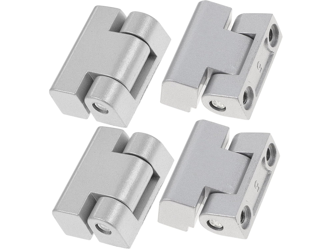 Conjunto De 4 Dobradiças Amortecedoras Liga Alumínio Para Portas