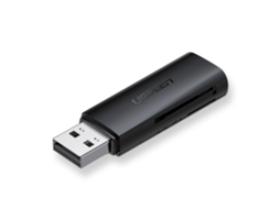 Leitor de Cartão Sd/tf Usb 3.0, Preto AQUAFORGE