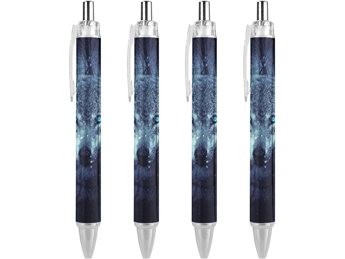 Canetas Esferográficas Arctic Snow Para Homens E Mulheres, Com Design