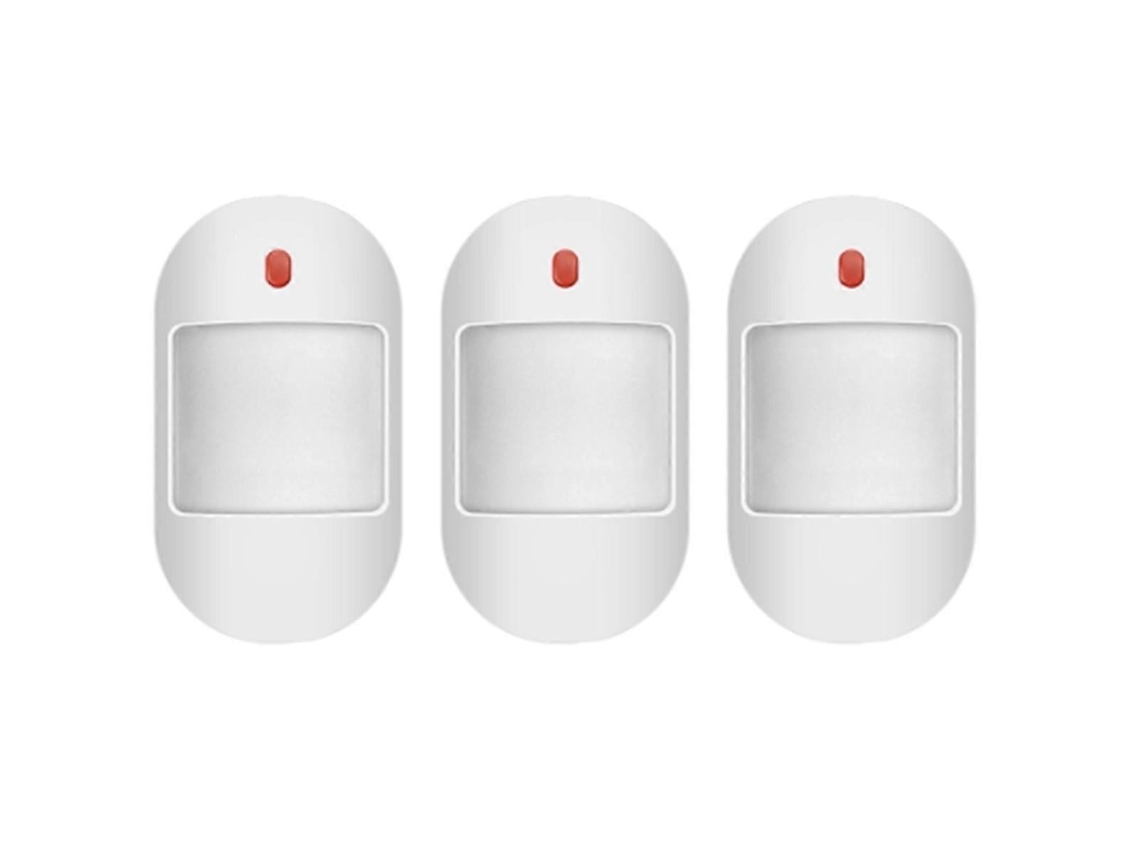 Lurelia Alarme Com Sensor De Movimento Pir, 433 Mhz, Sem Fios, 3 Peças, Para Casa E Garagem