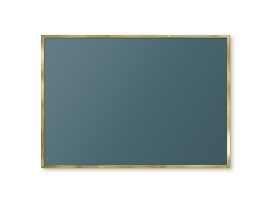 Quadro magnético de parede azul marinho vibrante para quarto Espelharte (100x70 cm)